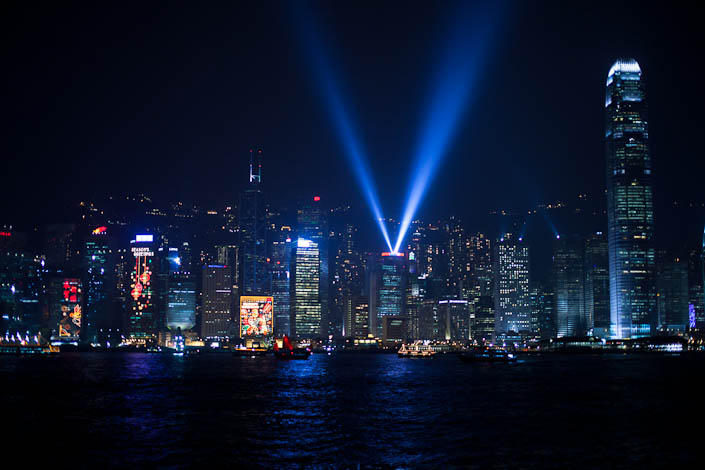  Гонконг, световое шоу